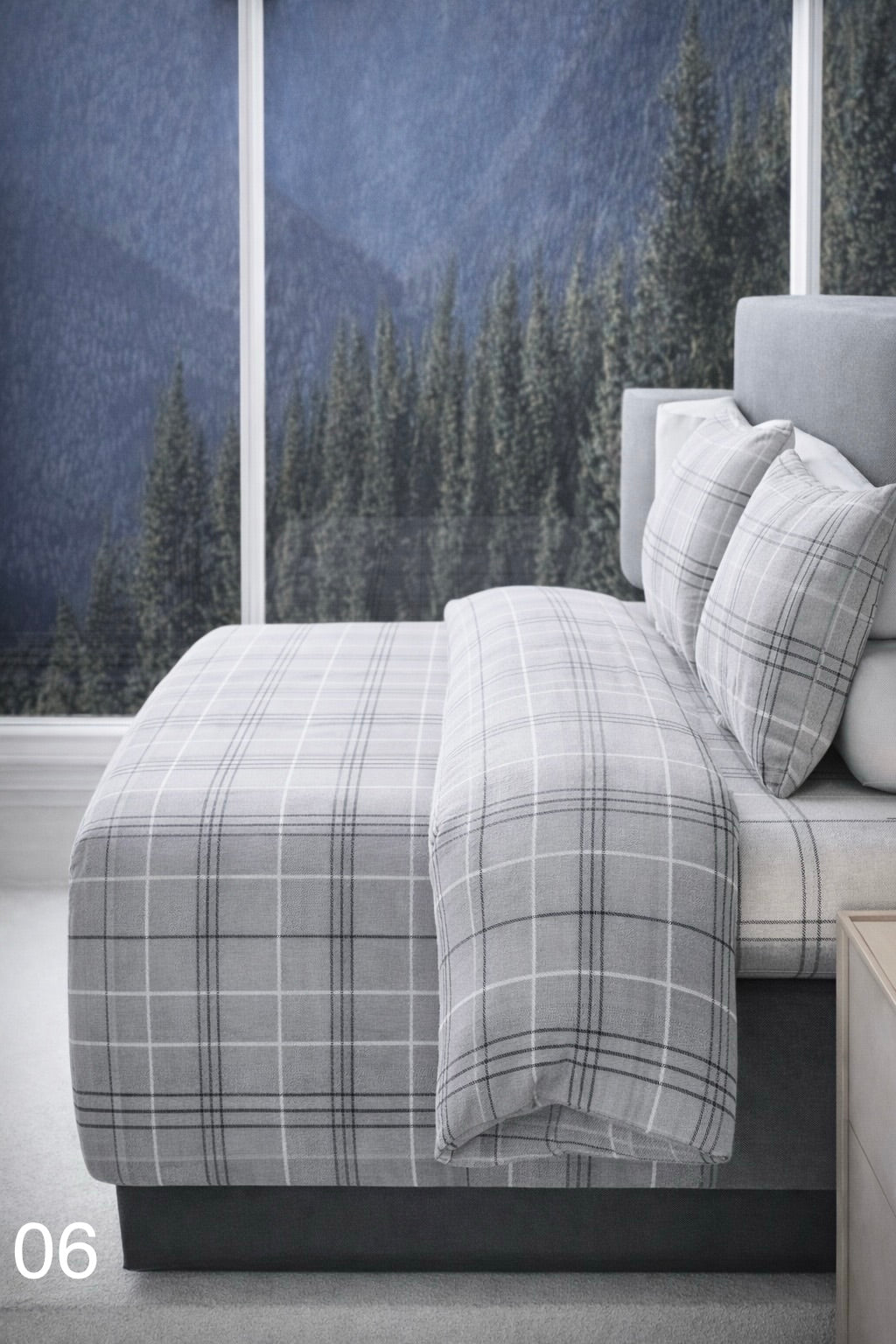 Printed Double Duvet Cover Set - Cannon