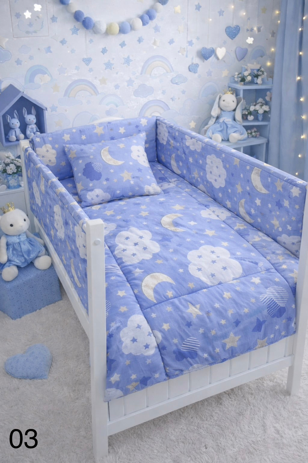 Baby Outline Bed Set - Home Luxury