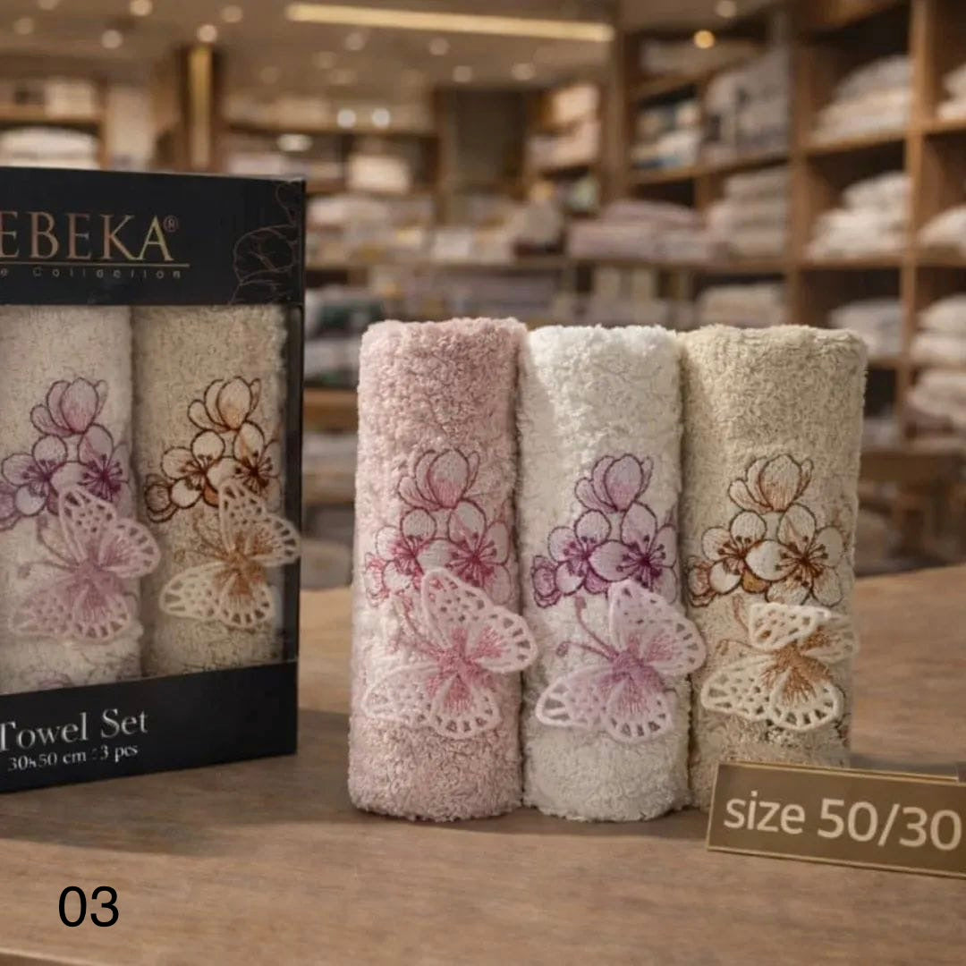 Mini Towel Box 3 Pcs - Rabeka