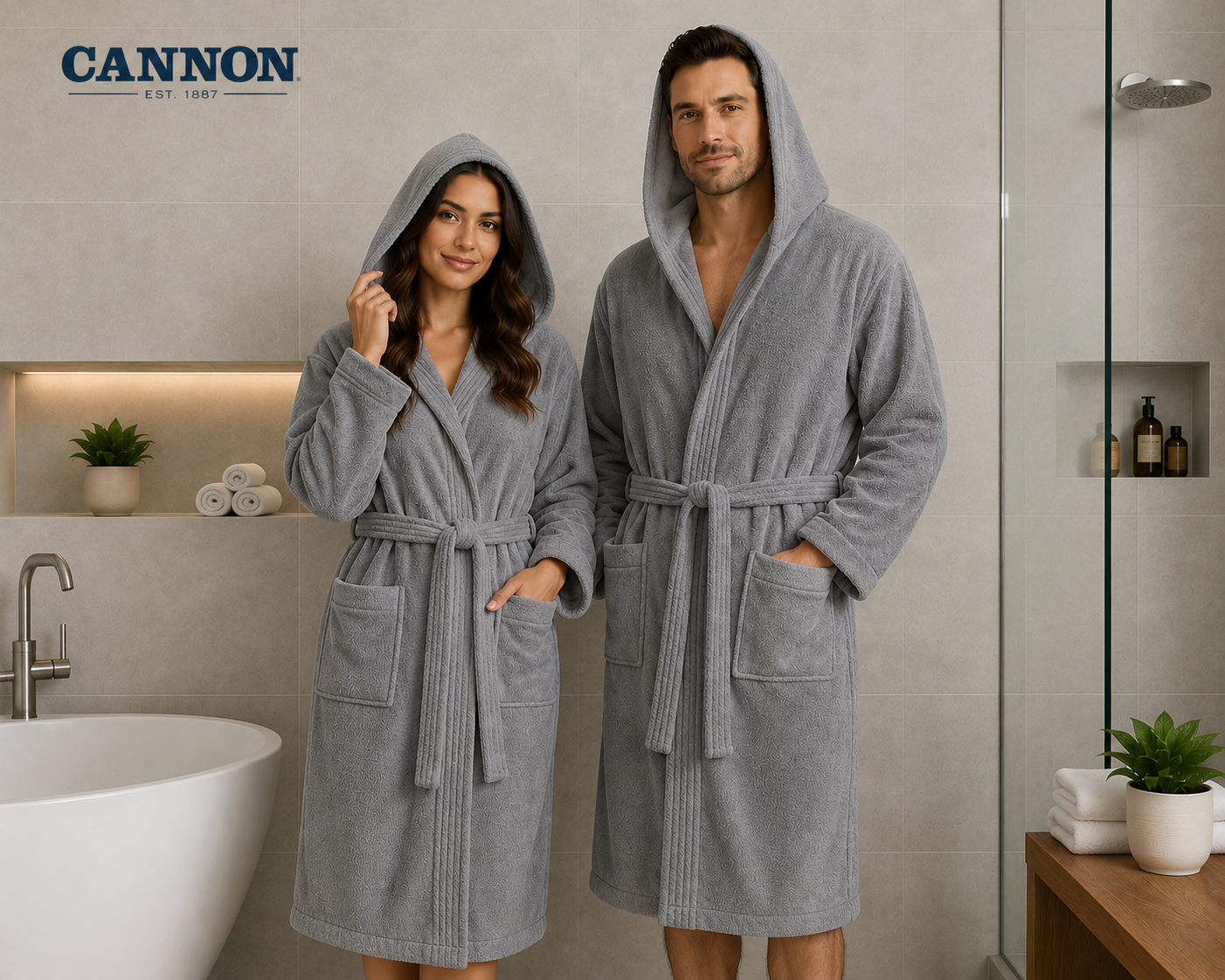 Unisex Bathrobe - Cannon