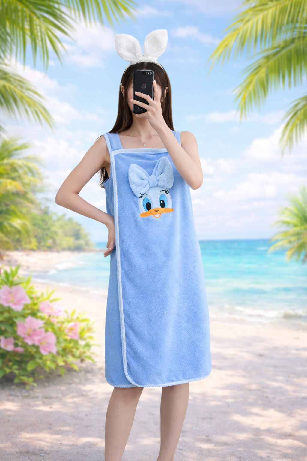 Microfiber Dress "Duck"