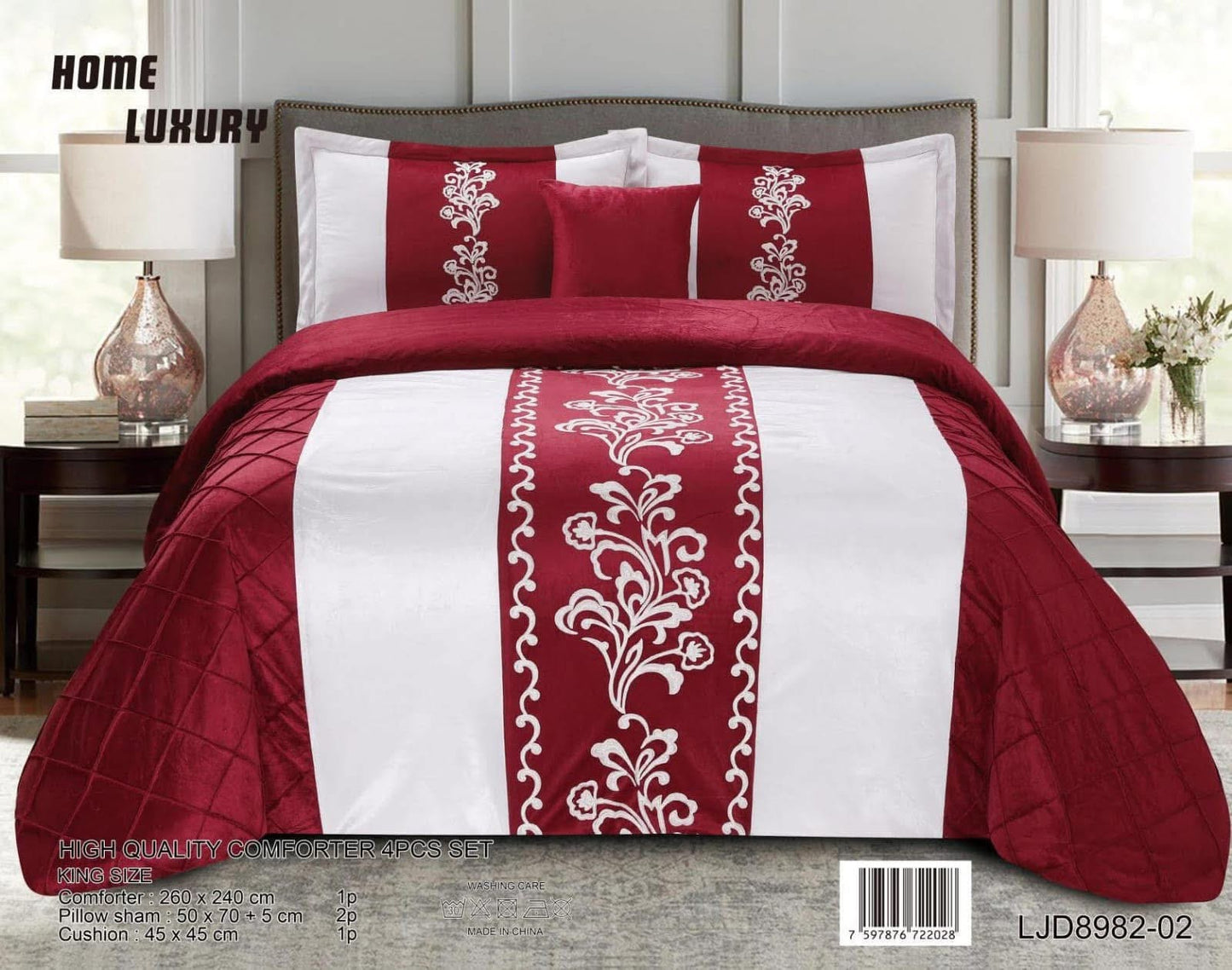 Velvet Double Comforter - Home Luxury