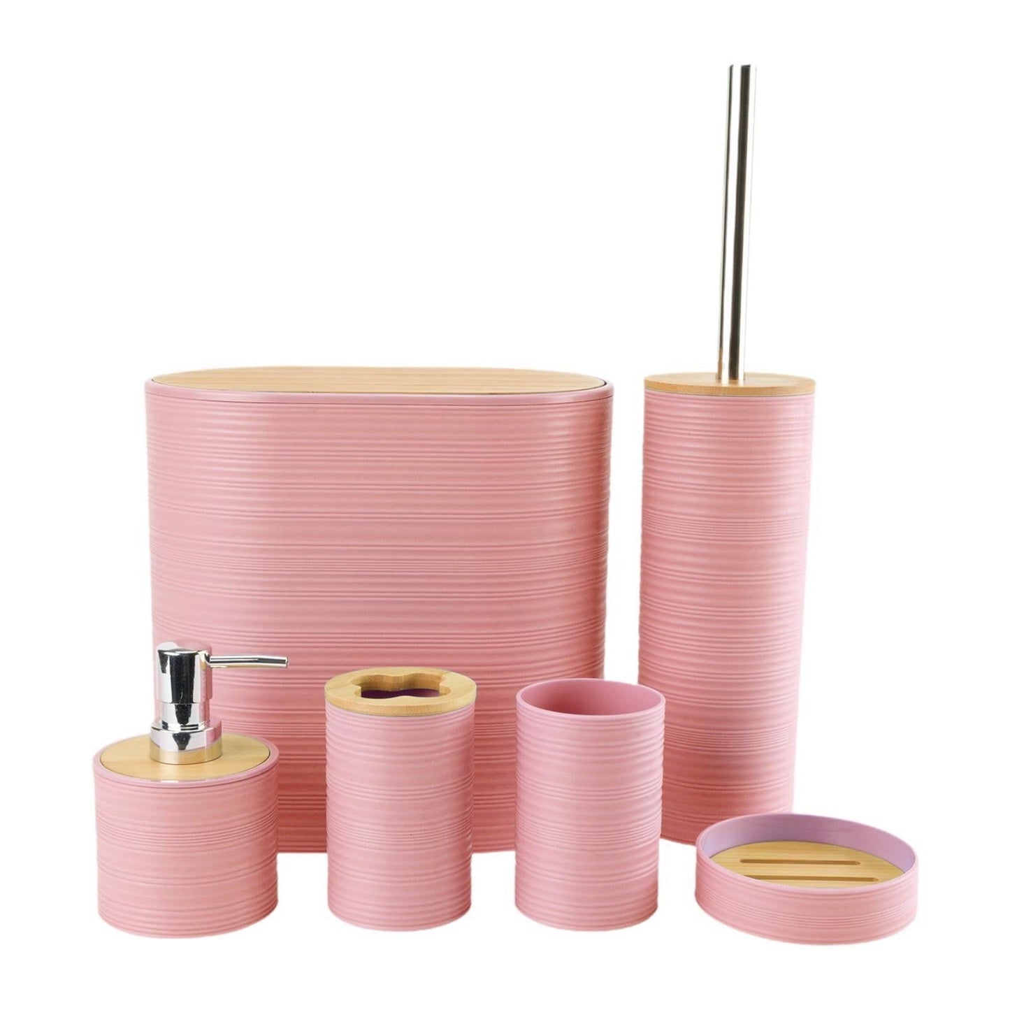 Oval Bathroom Accessory Set