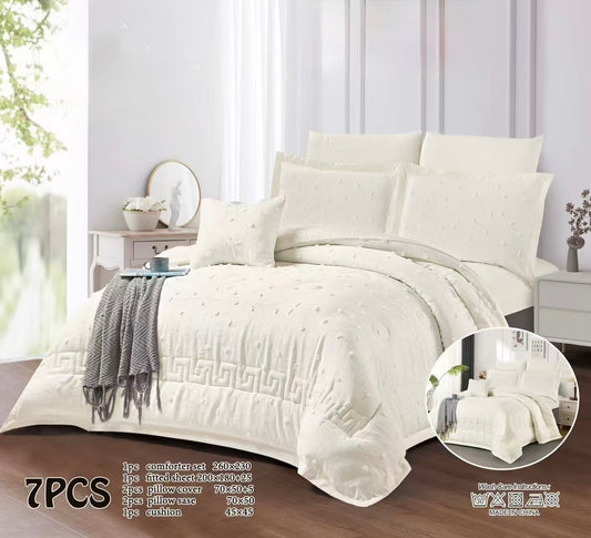 Jacquard Comforter Double - Home Luxury