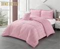 Embroidered Comforter Set Double "Diamond" - Home Luxury