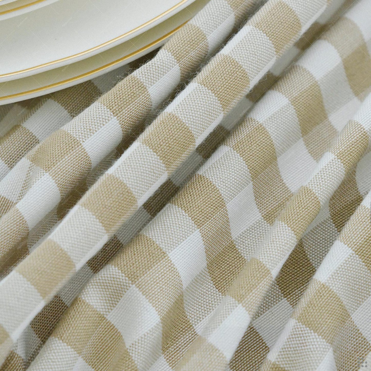 Tablecloth "Mini Square Lace Border" - Naonao