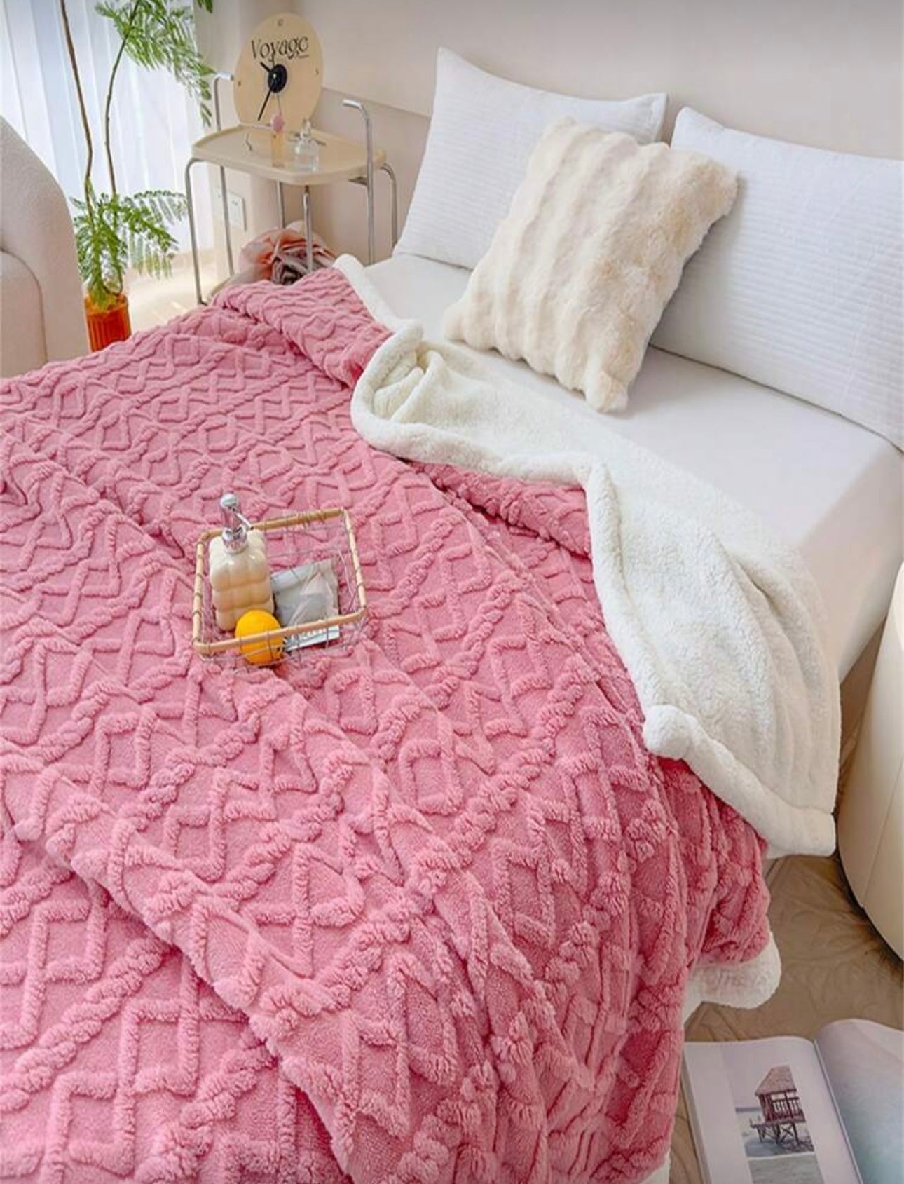Double jacquard blanket - Home Luxury