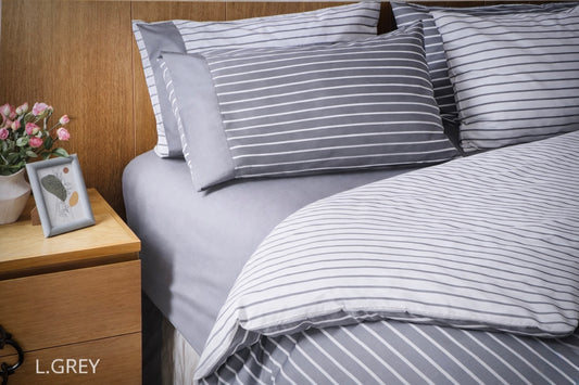 Moderna Print Double Bed Set - Cannon