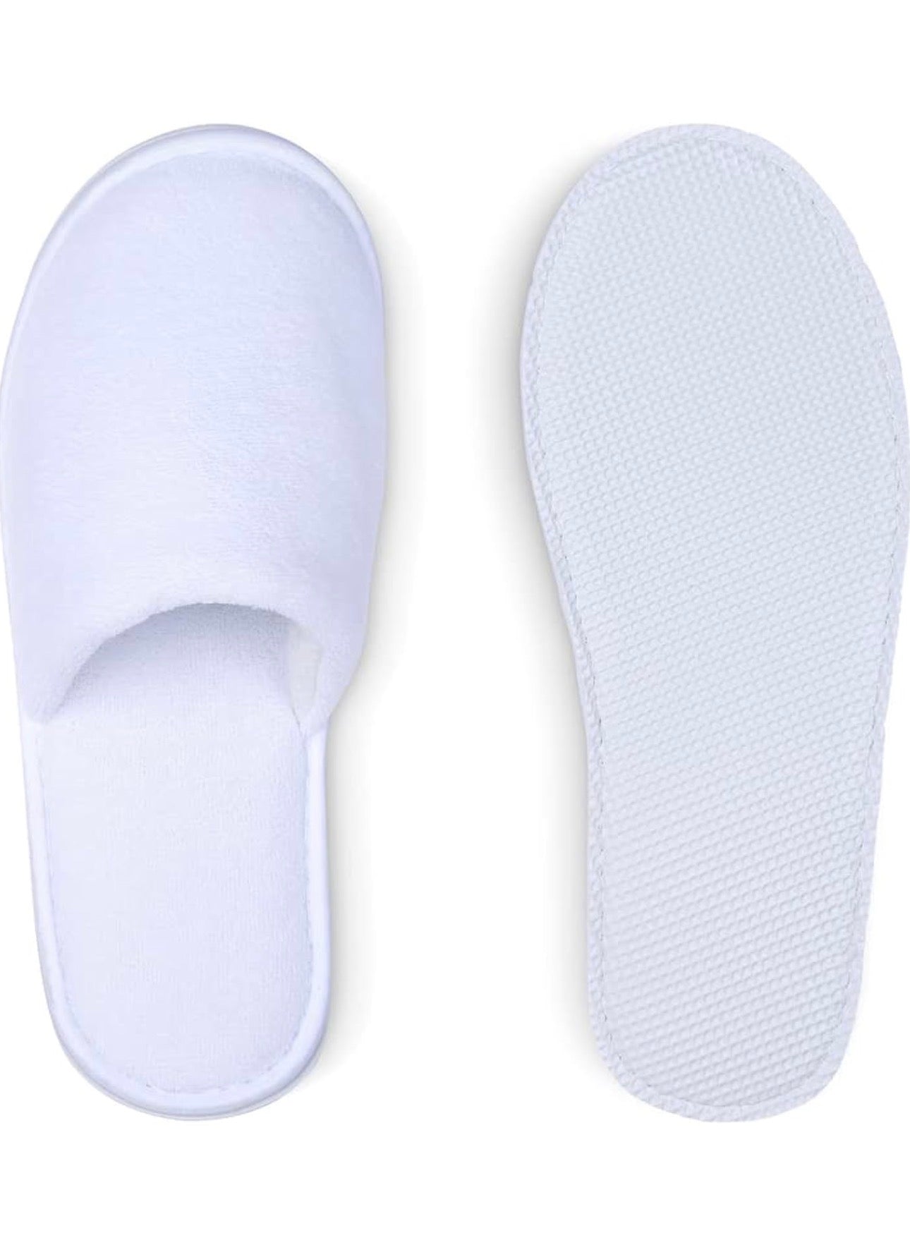 White Unisex Slippers