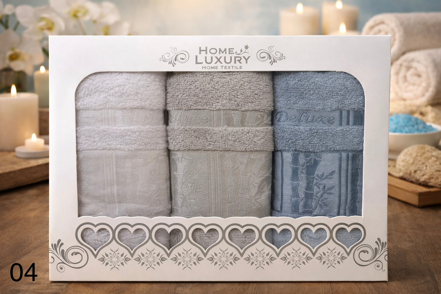 3 PCS Set Towel Box - Home Luxury