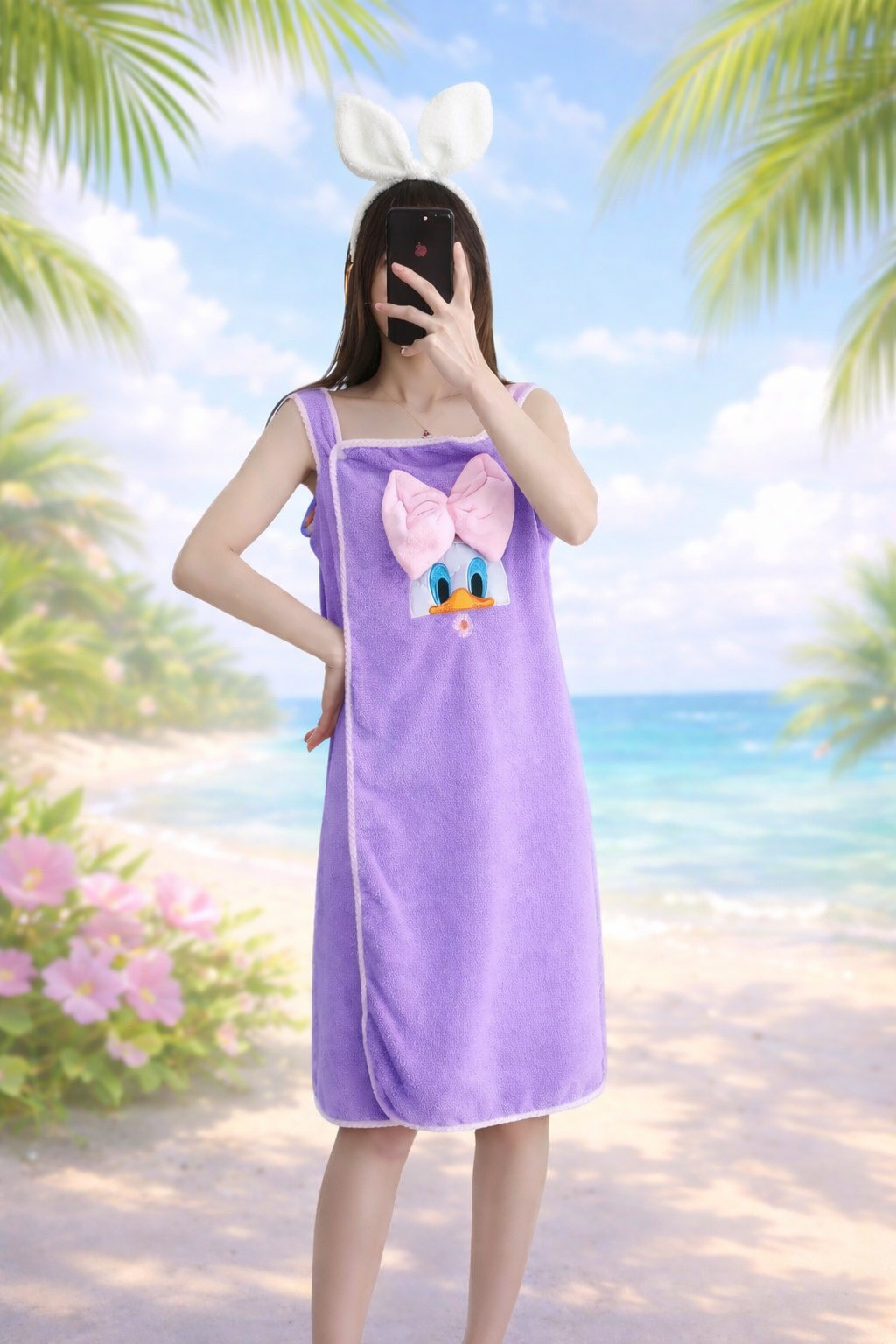 Microfiber Dress "Duck"