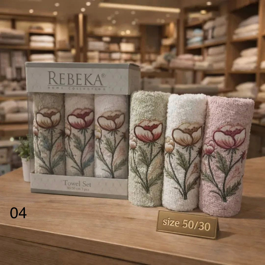 Mini Towel Box 3 Pcs - Rabeka