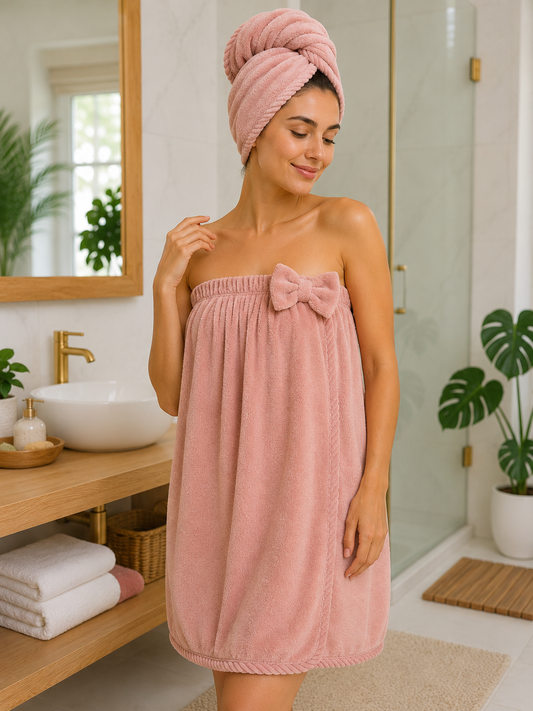 Plain Microfiber Sortie De Bain