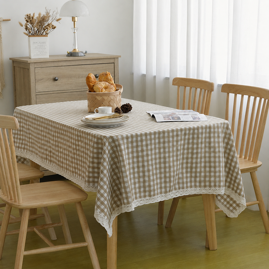 Tablecloth "Mini Square Lace Border" - Naonao