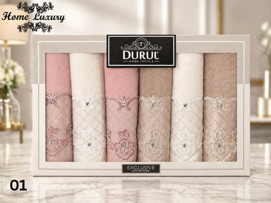 Embroidered Towel Box Set - Durul