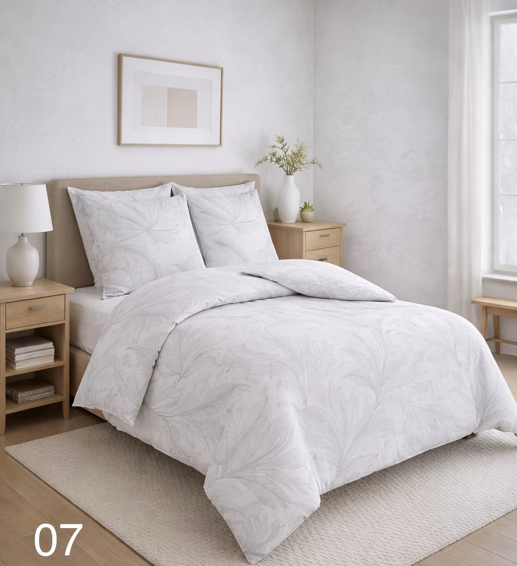 Printed Double Duvet Cover Set - Cannon