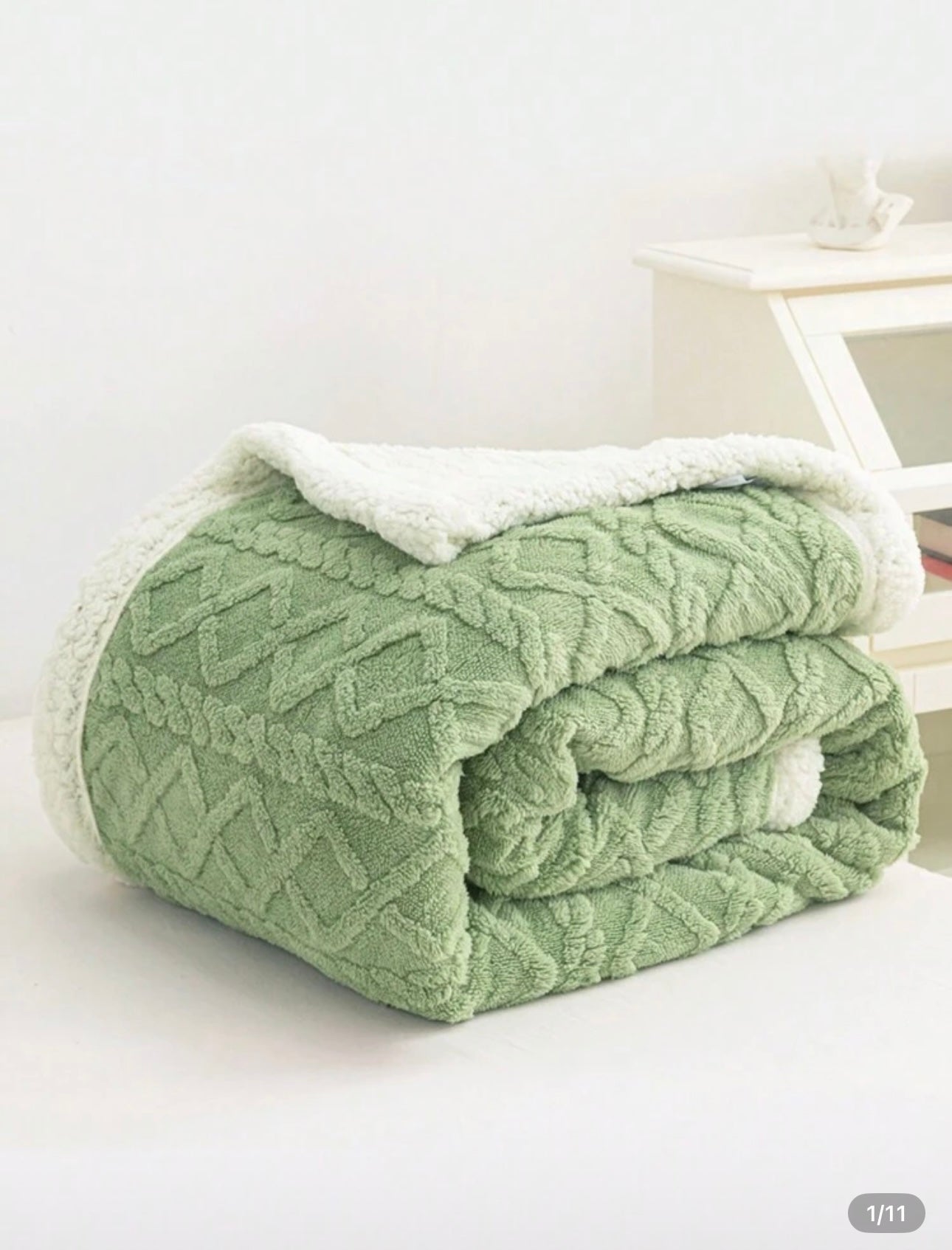 Double jacquard blanket - Home Luxury