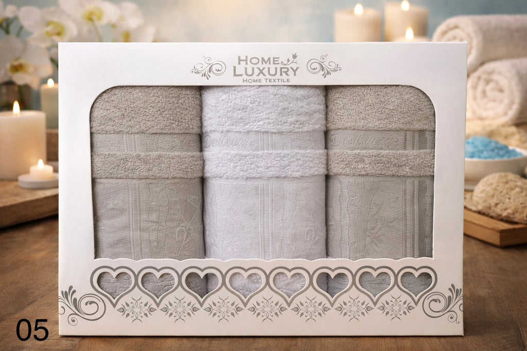 3 PCS Set Towel Box - Home Luxury
