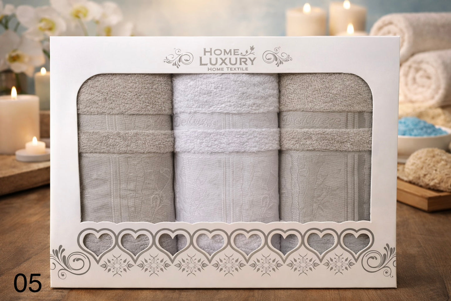 3 PCS Set Towel Box - Home Luxury
