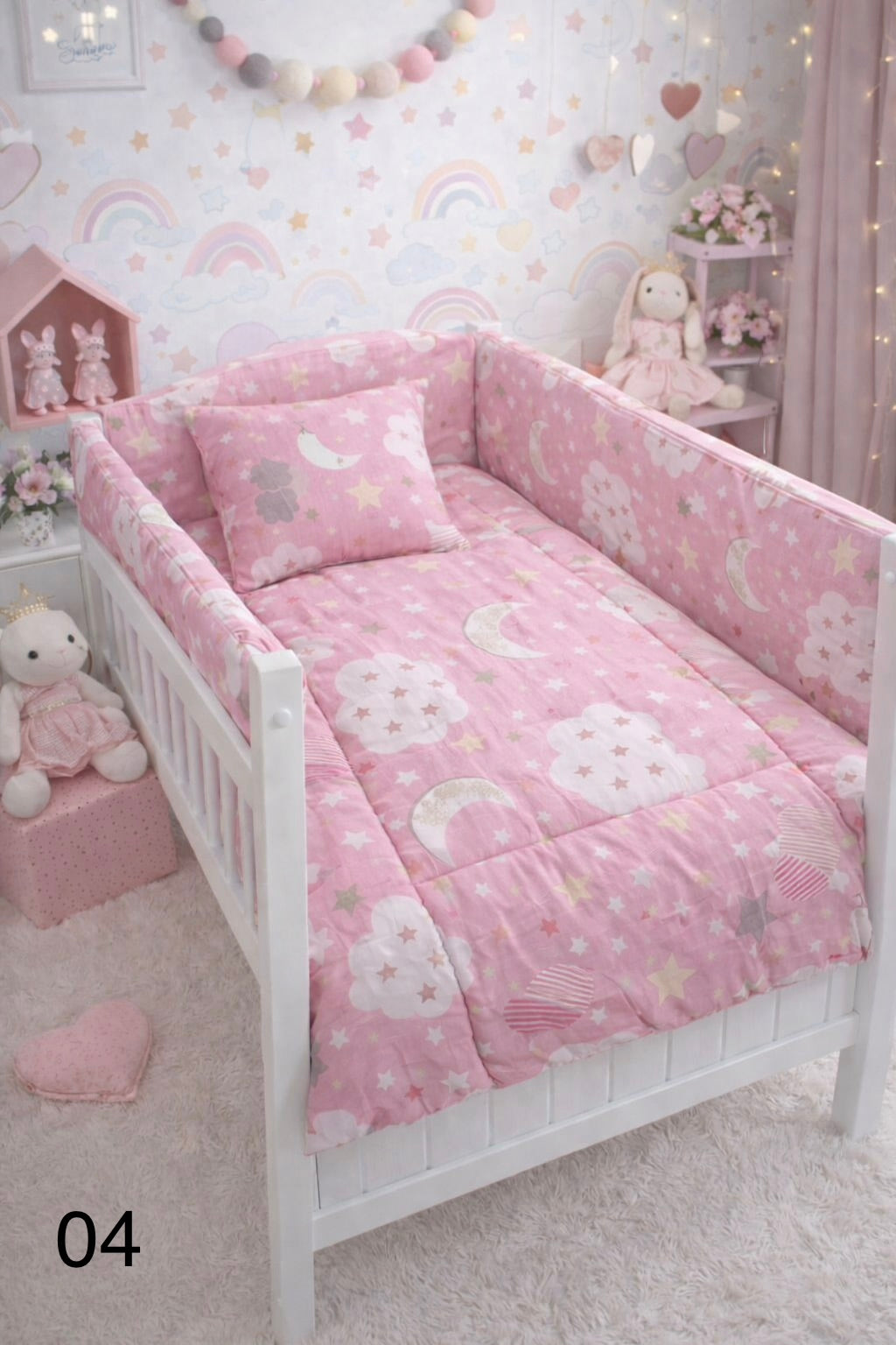 Baby Outline Bed Set - Home Luxury
