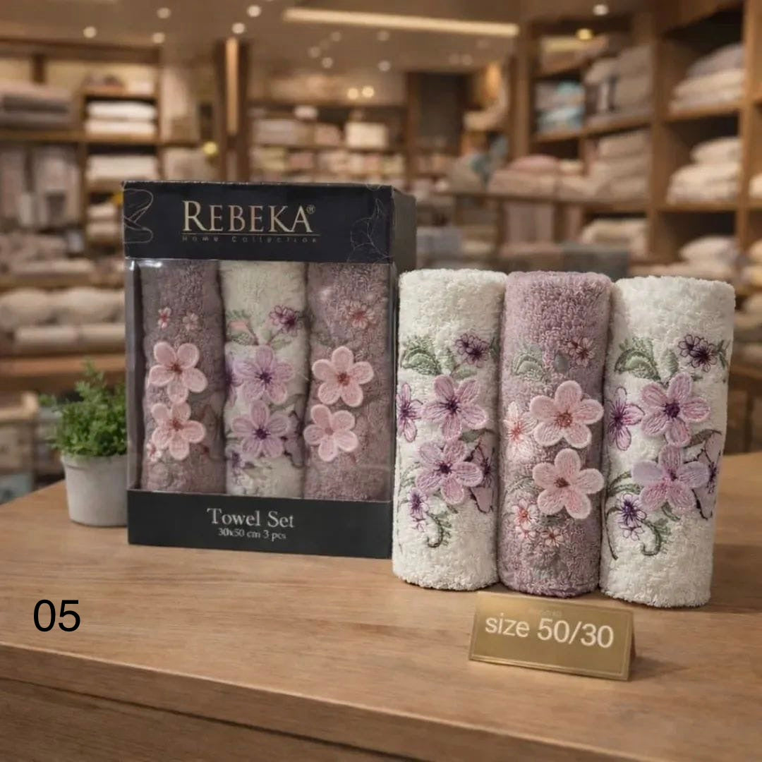 Mini Towel Box 3 Pcs - Rabeka