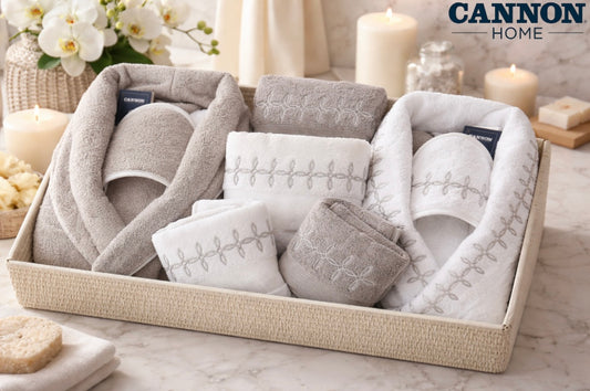 Bathrobe Set 12 Pieces - Cannon