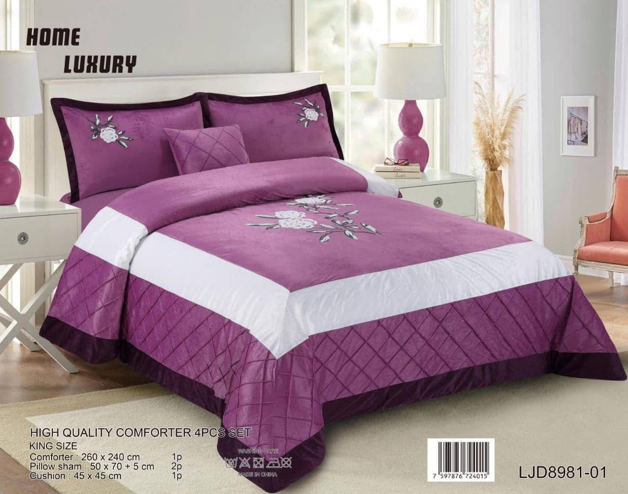 Velvet Double Comforter - Home Luxury