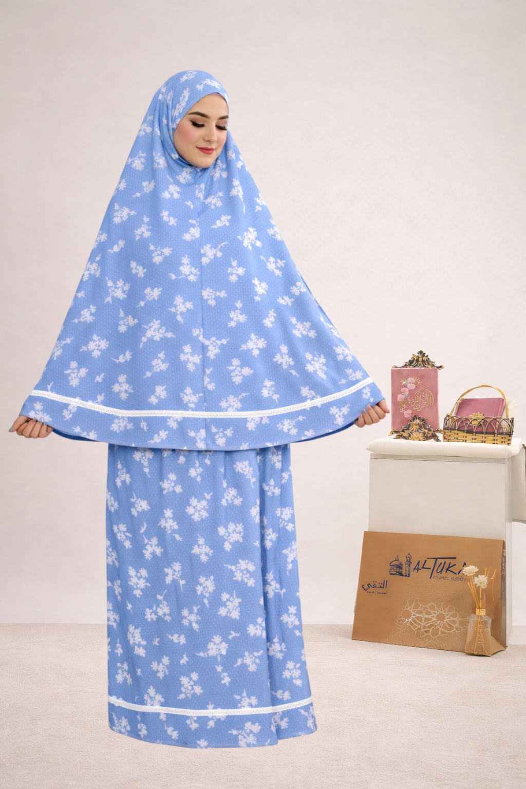 Women Prayer Set "Cloudy Petal"