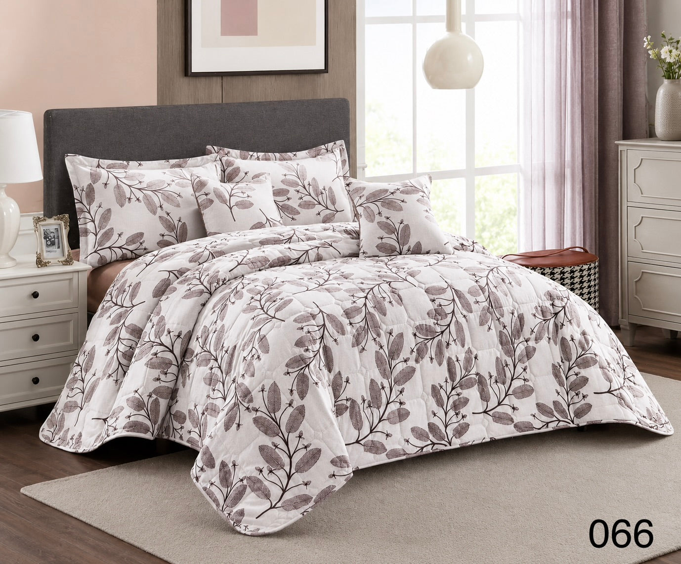 Printed Single Bedspread Set - Sweet Nights
