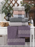 Moroccan Tile Jacquard Towel - Purry
