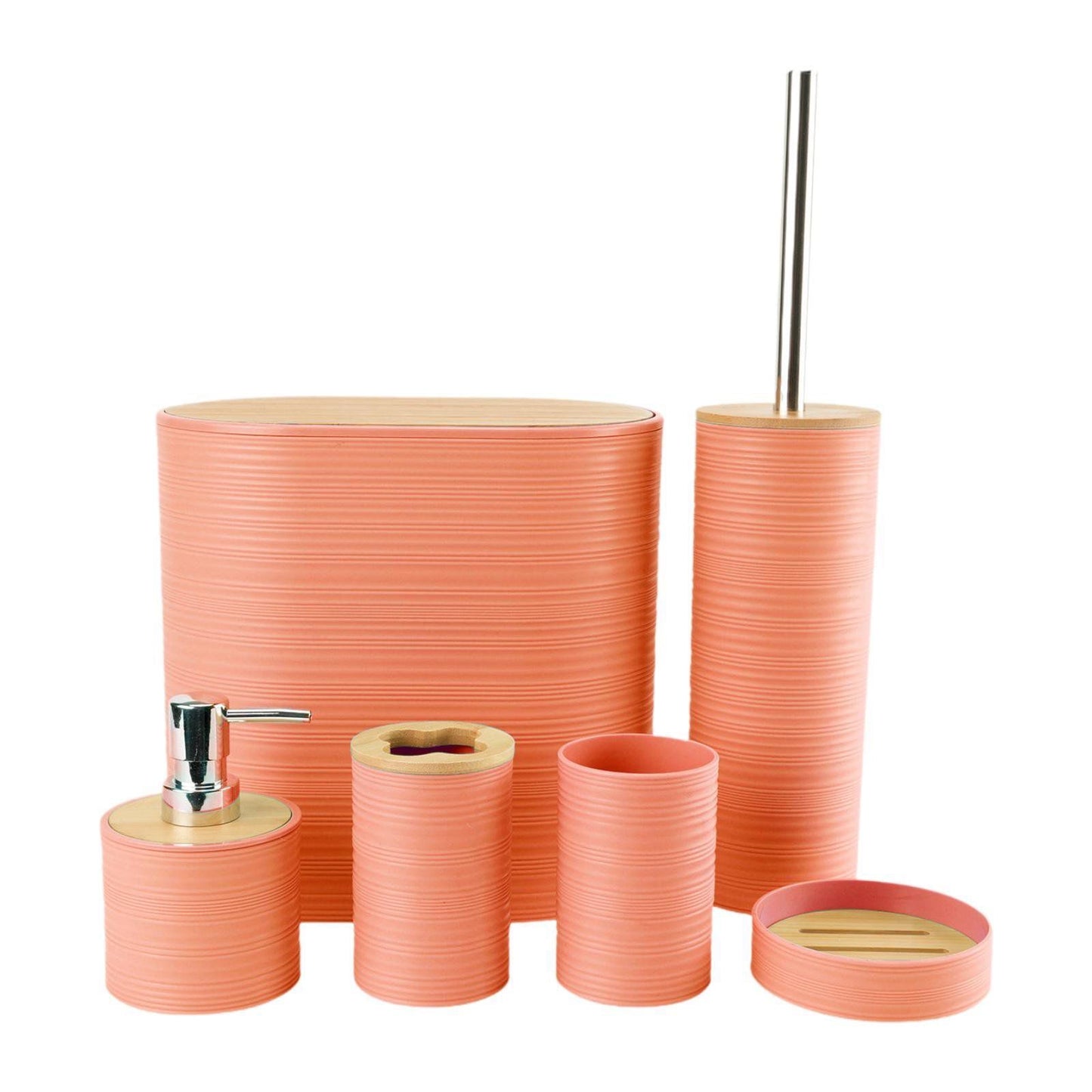 Oval Bathroom Accessory Set