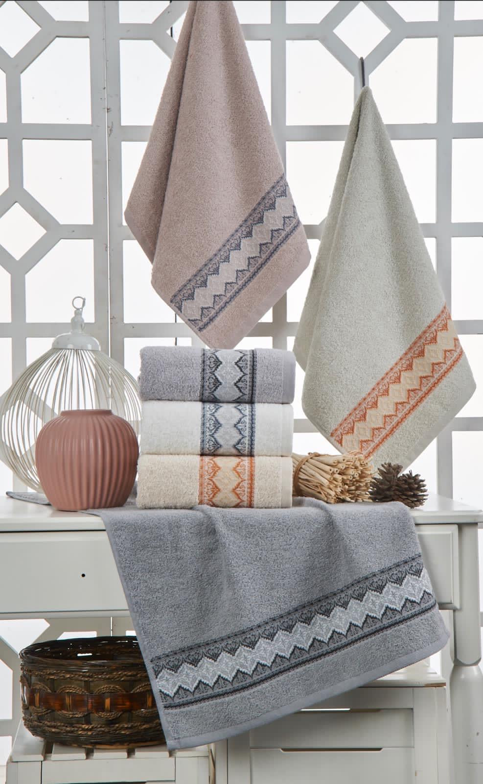 Aztec Style Jacquard Towel - Purry