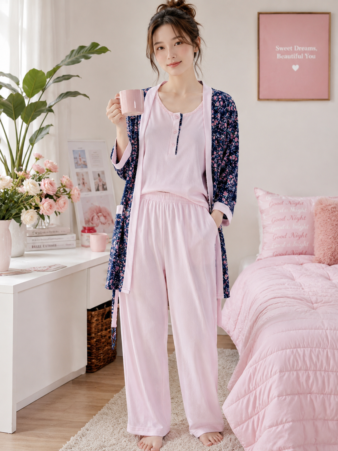 pastel pink