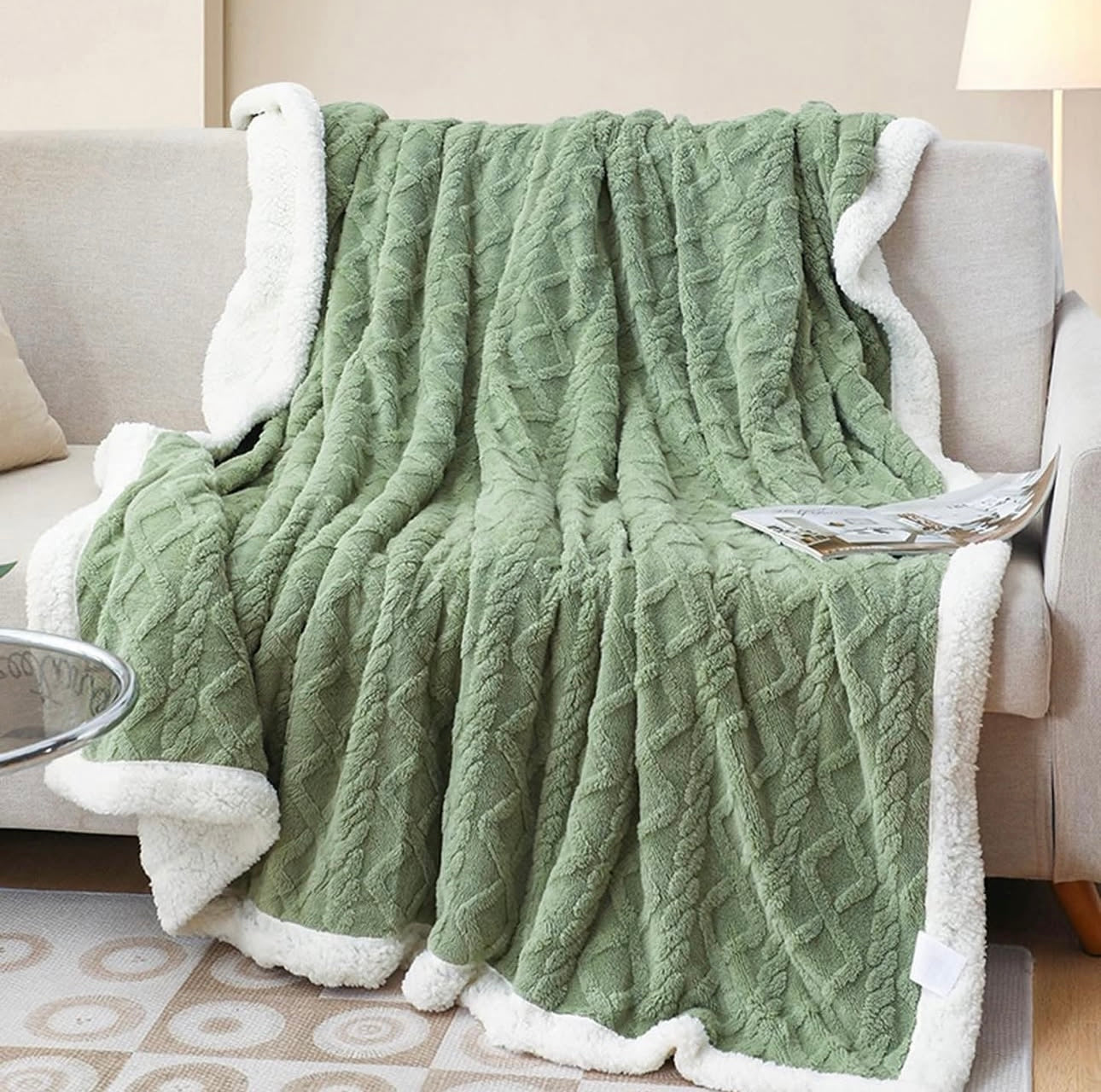 Single Jacquard Blanket - Home Luxury