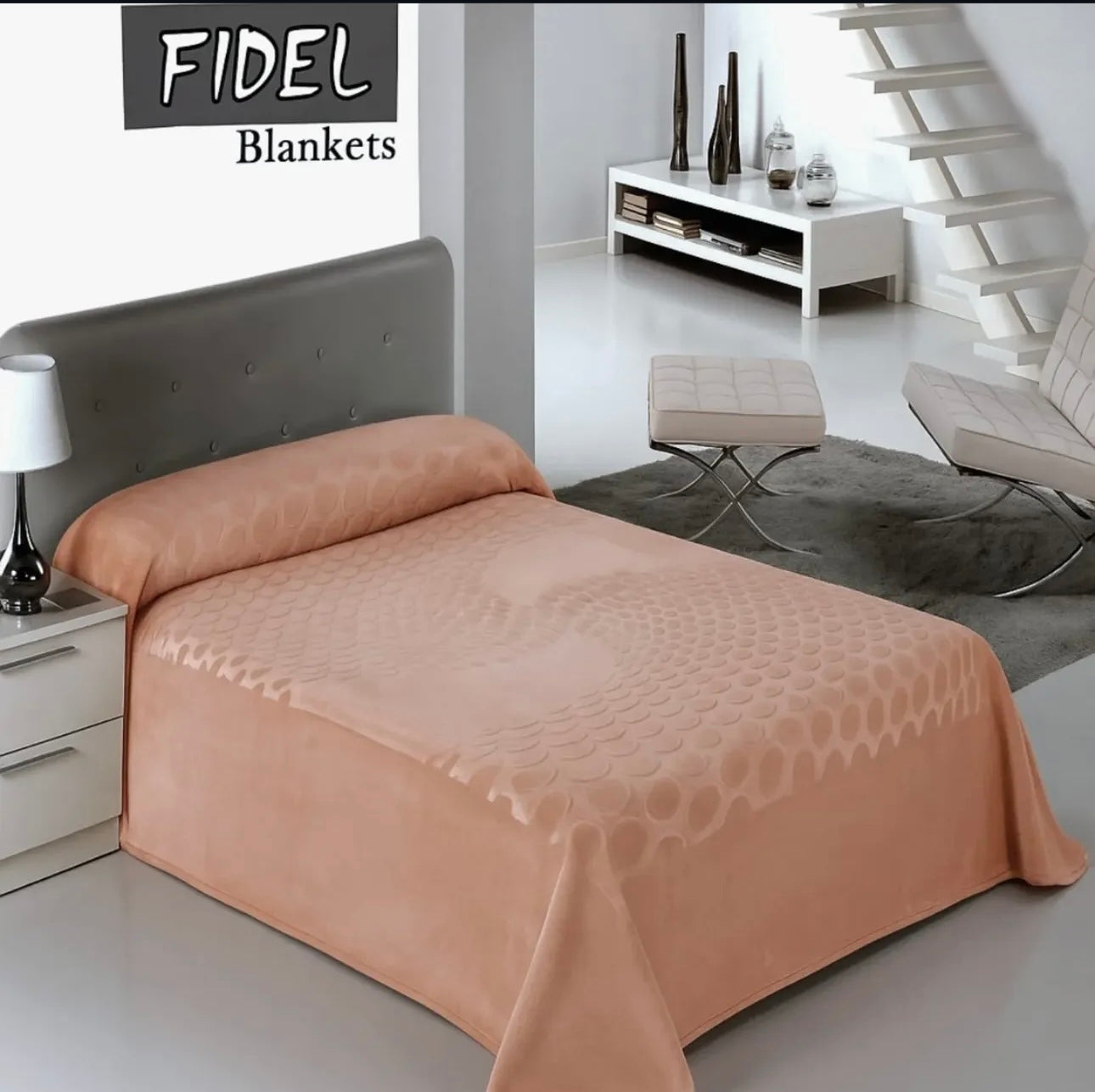 Plain Single Blanket - Fidel