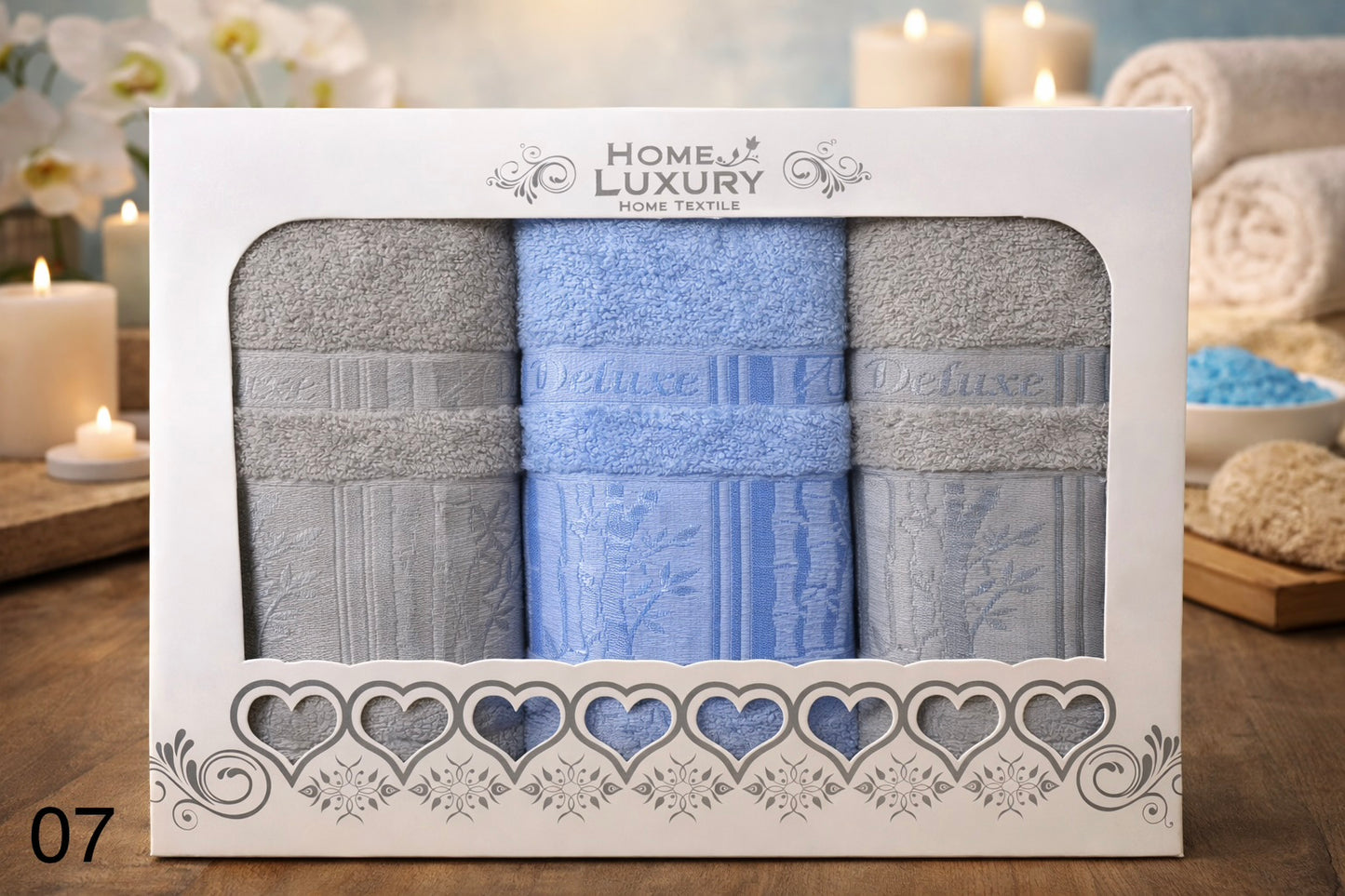 3 PCS Set Towel Box - Home Luxury