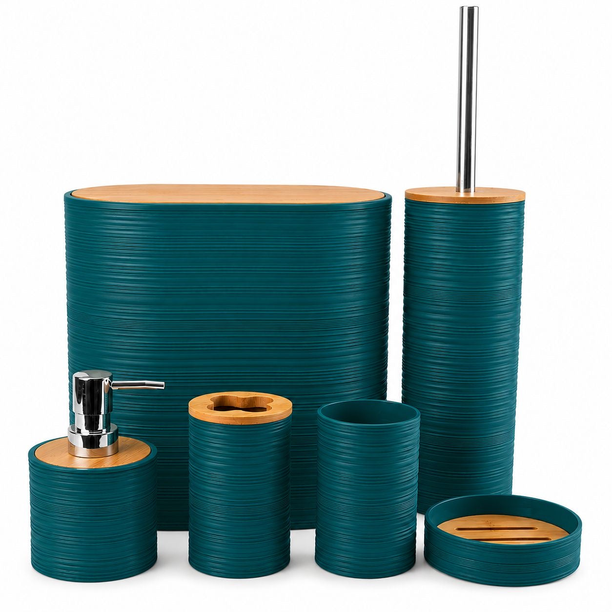 Oval Bathroom Accessory Set