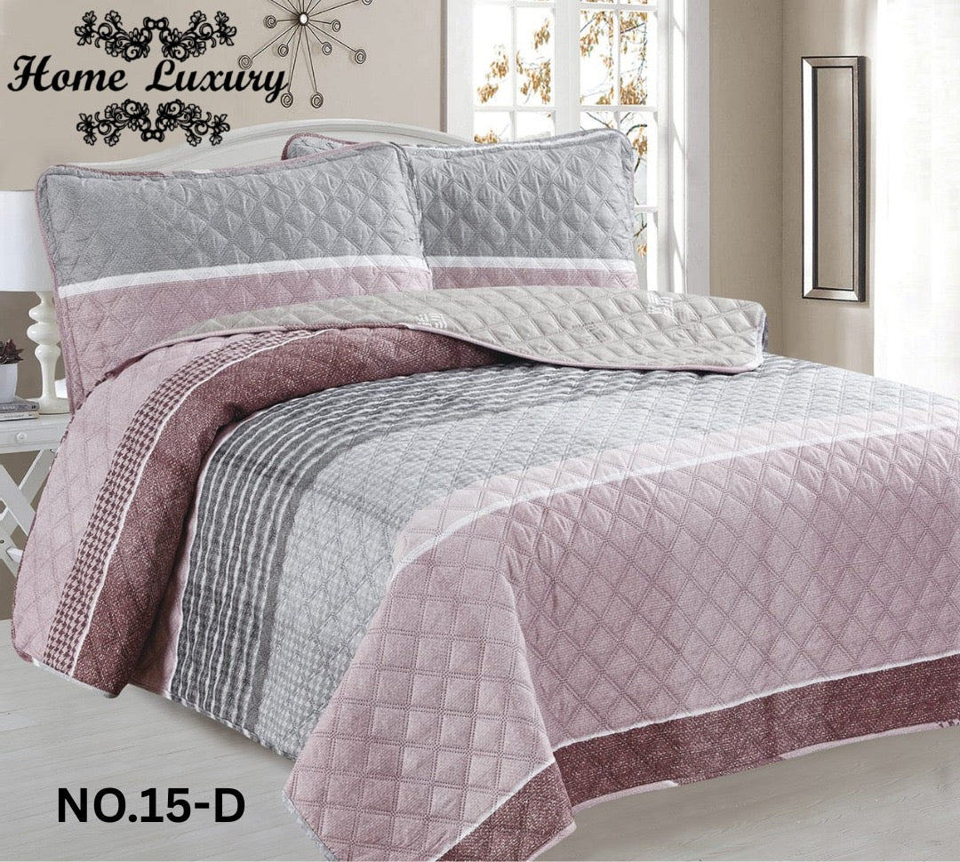 Double Printed Bedspread - Home Luxury