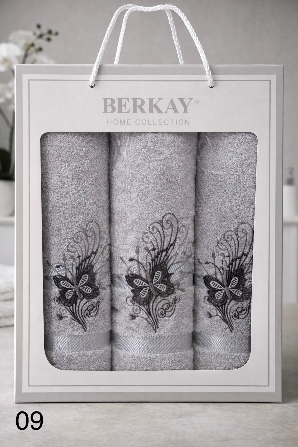 Berkay - Towel Box 3 Pcs