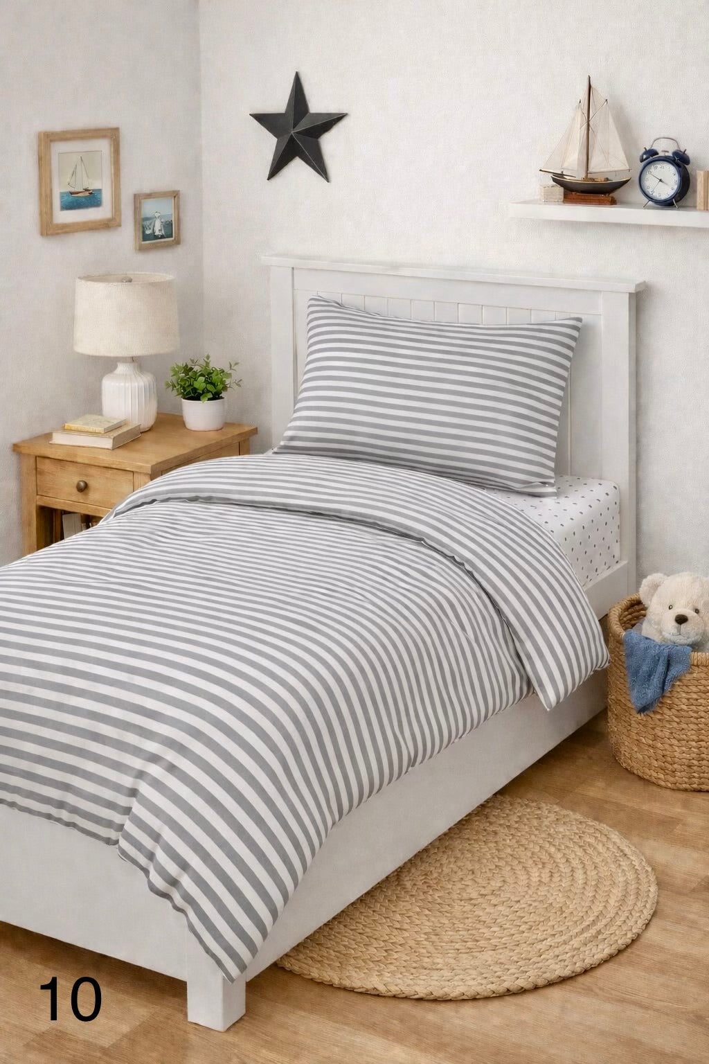 Cotton 100% Bed Set Single - Home Luxury