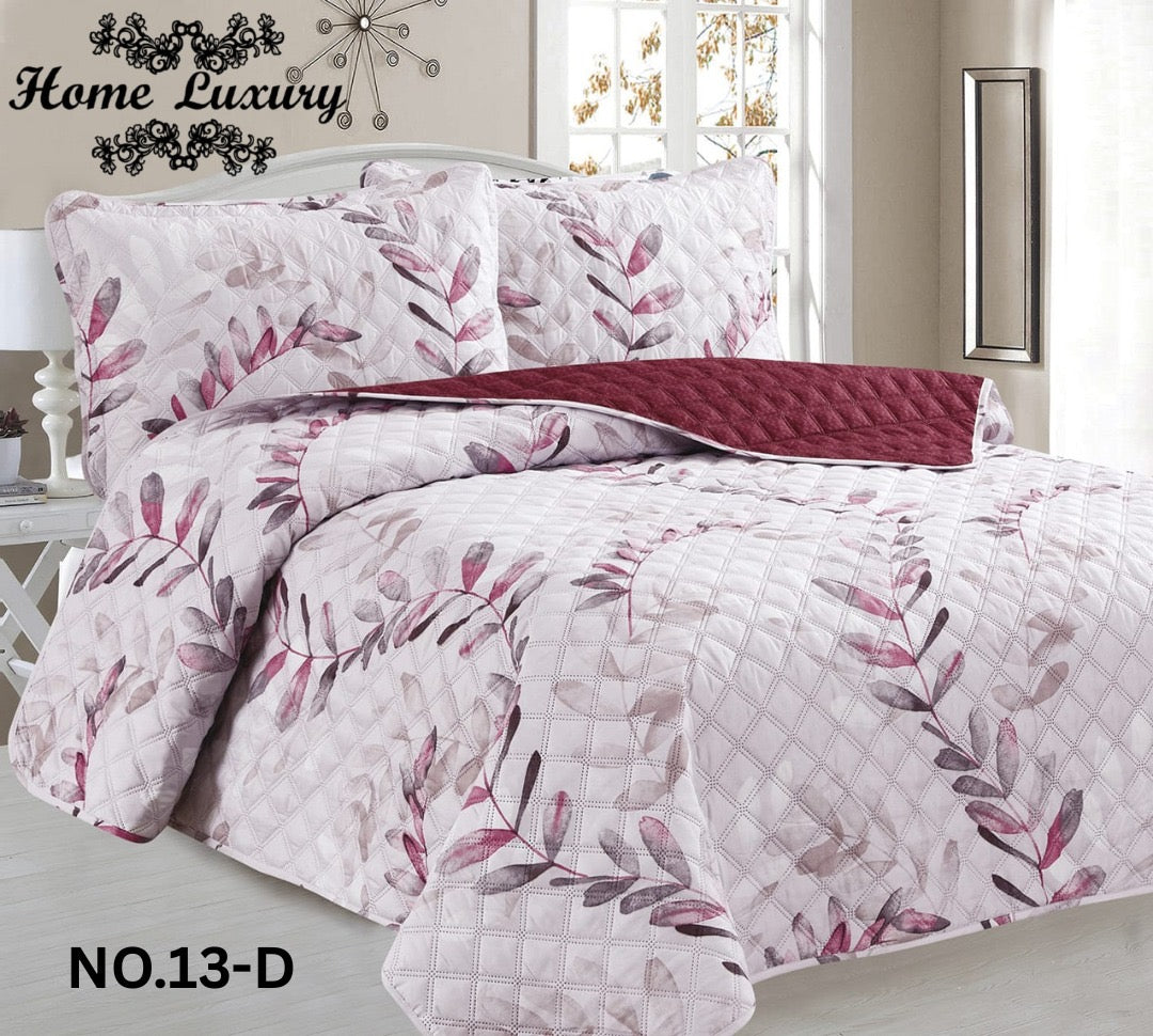 Double Printed Bedspread - Home Luxury