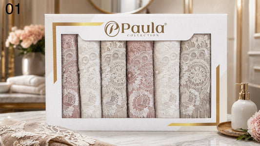 Paula - Towel Box 6 Pcs Set