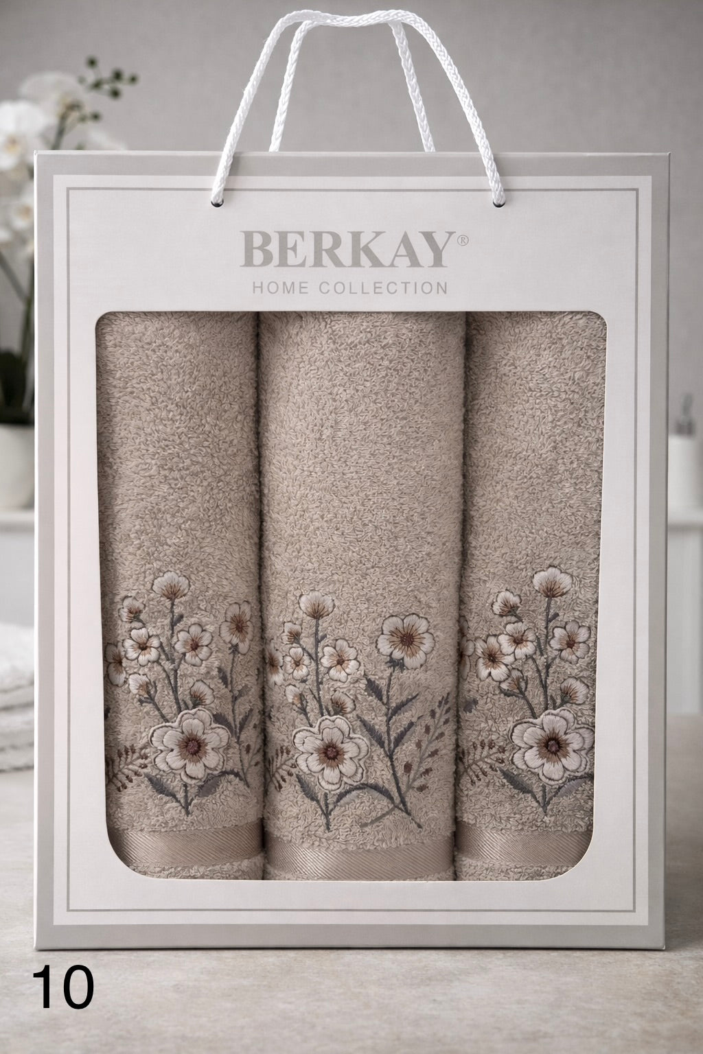 Berkay - Towel Box 3 Pcs